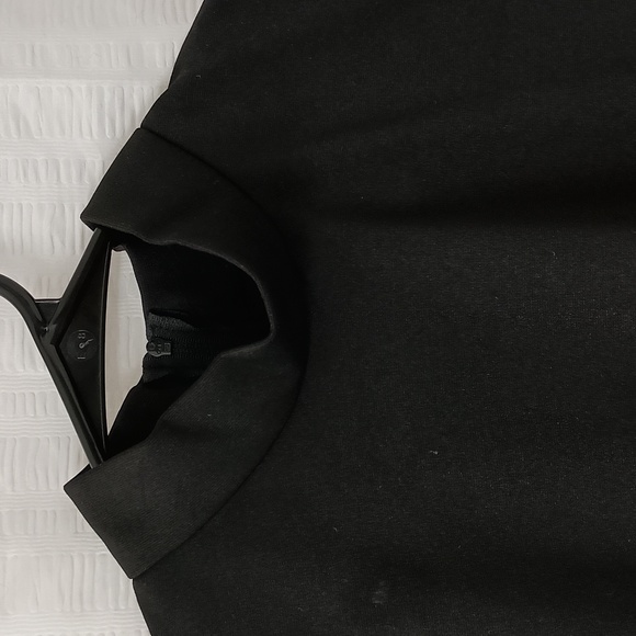 B. Darlin Black Mock Neck Dress 9/10 NWOT - Picture 5 of 7